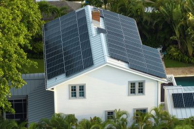 Finished Solar Panel System
